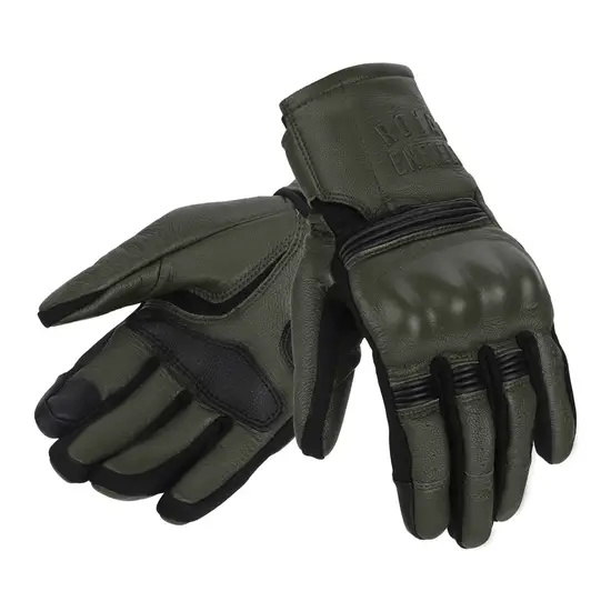 RE Touring Leather Gloves