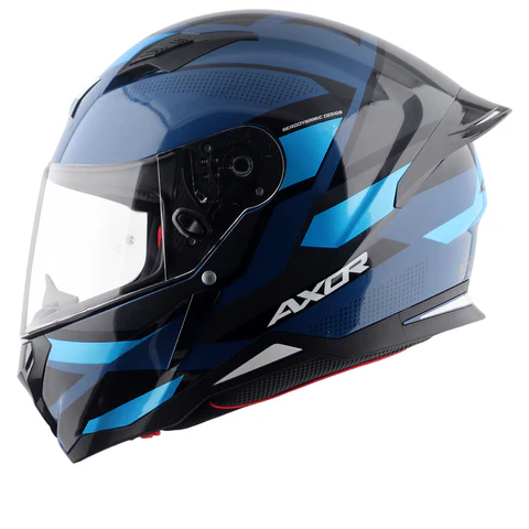 Axor Hunter Cornet Helmet - Gloss Dark Blue Black