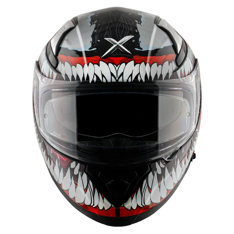 Axor Apex Marvel Venom Helmet - Gloss Black Red