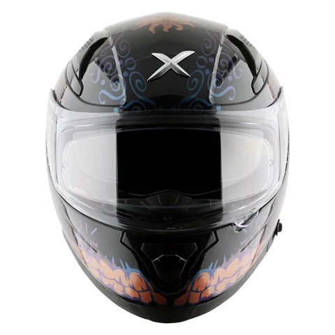Axor Apex Trance Full Face Helmet - Black Gold